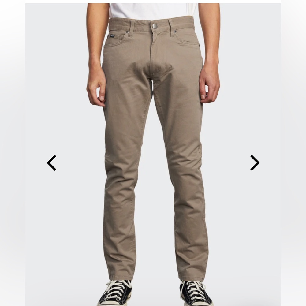 RVCA DAGGER TWILL SLIM STRAIGHT FIT